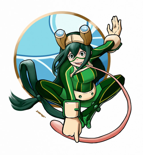 Tsuyu Asui ( Rainy Season Hero: Froppy )