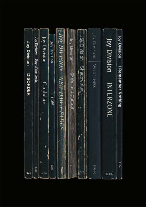 narcoticfairy: “Unknown Pleasures” by Joy Division, “Violator” by Depeche Mo