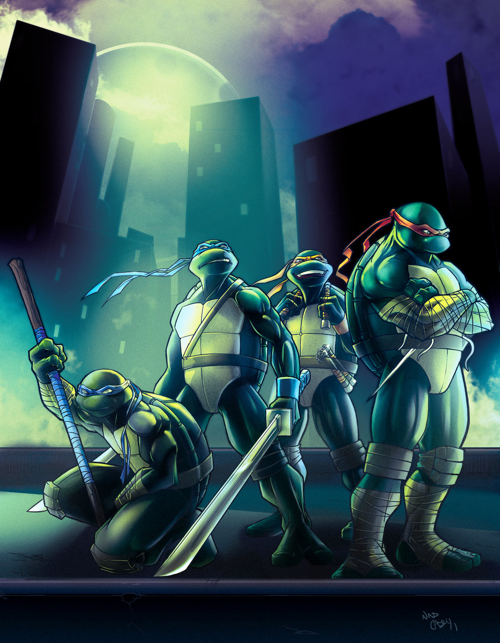 infinity-comics:  TMNT by Smallesthing Pencils by Noide