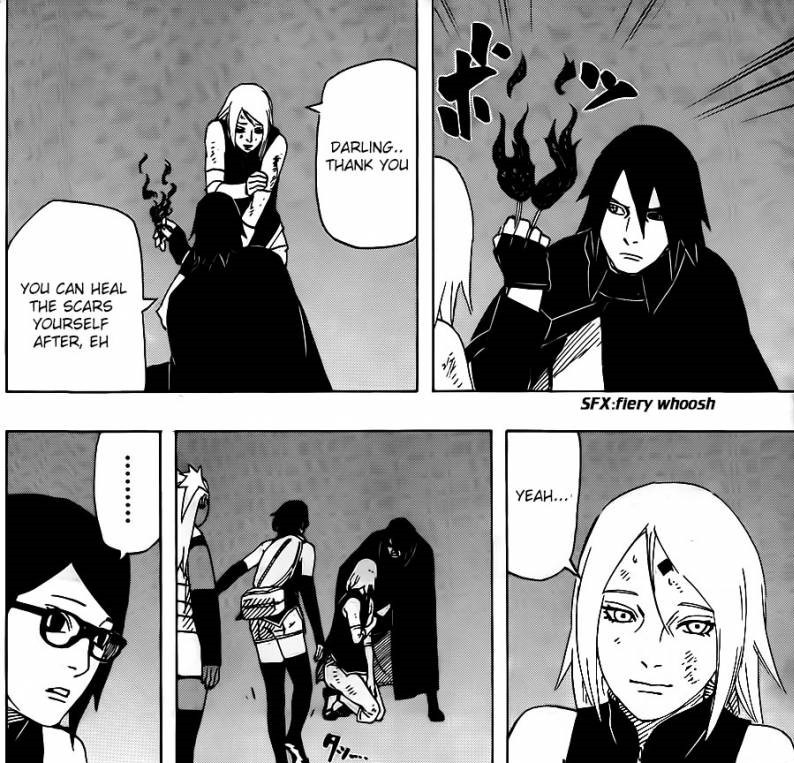 Sasusaku - The Boruto: Naruto the Movie novel strongly