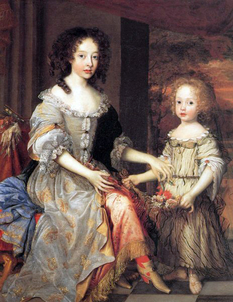 The Ladies Catherine and Charlotte Talbot by John Michael Wright, 1679