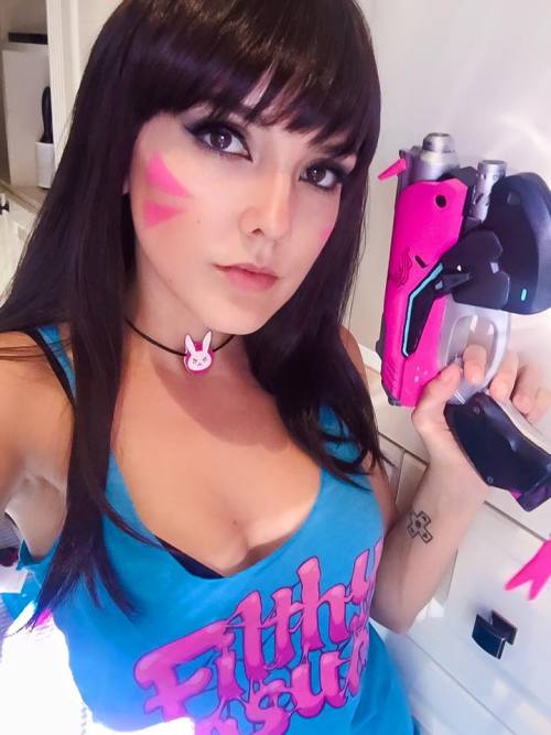 overbutts:D.Va Cosplay porn pictures