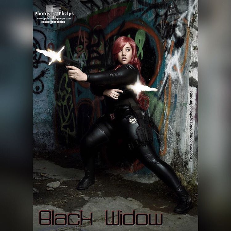 Teaser of Jackie A @jackieabitches as Black Widow!! #spy #blackwidow #marvel #marvelcomics