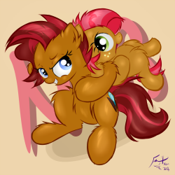 Askmanehattanbabs:  Fristart:  Gem N’ Babs! By Frist44 Commission For Wildtiel,