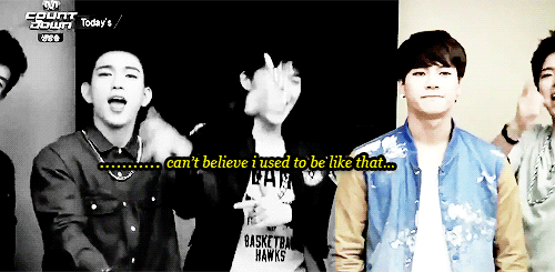 markjin:  the day jackson realize how mark felt when being in a room filled with