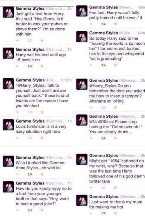 Gemma Styles, only Gemma Styles.