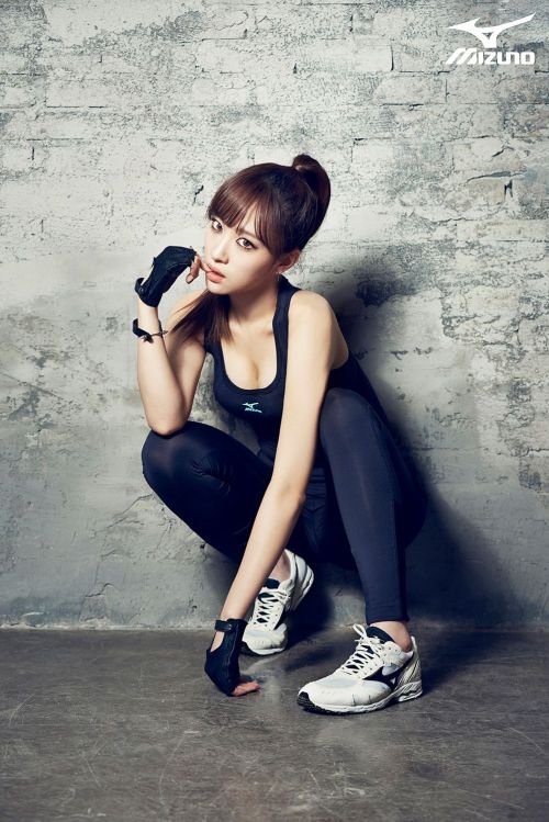 Twenty Third Station - EXID member Hani‘s Mizuno Sports photo shoot