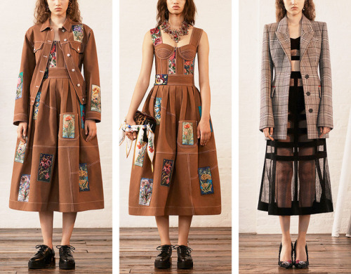 evermore-fashion:Alexander McQueen Resort 2018 Collection