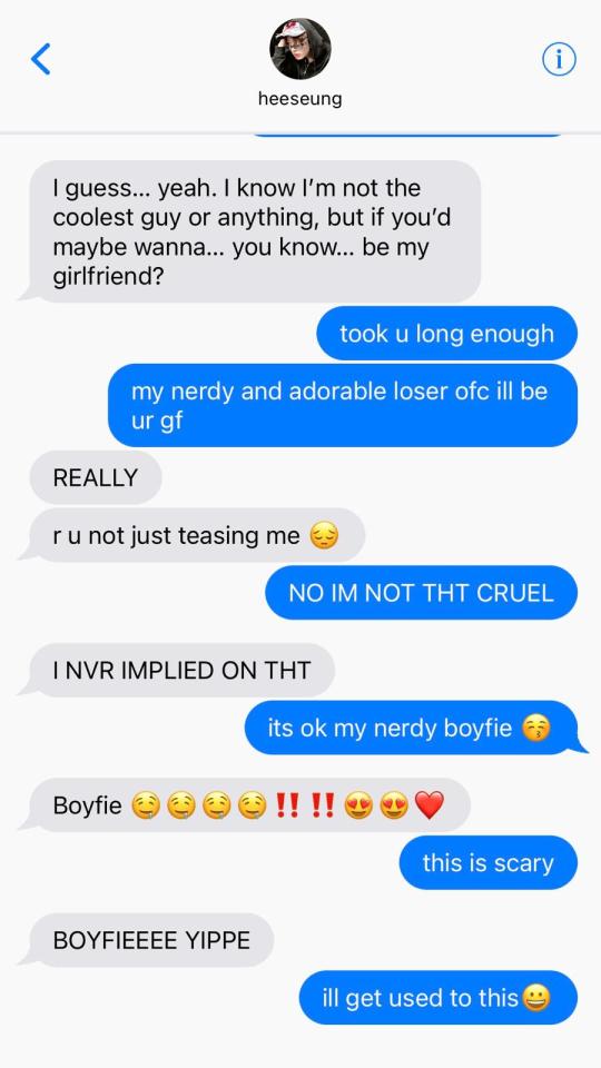 Texting Loser Bf!lee Heeseung
