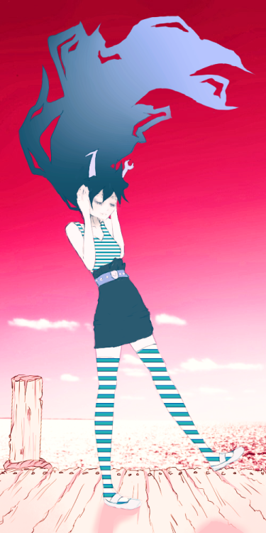 tutdniwe: blue vriska :&gt;  