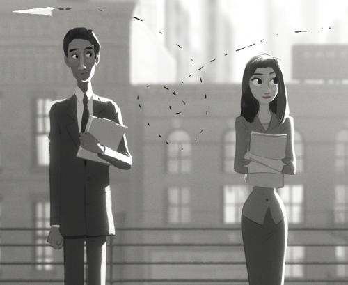 : Annie/Abed Paperman AU based off this post