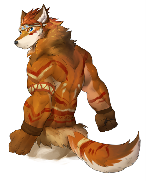 johnny-the-panda:  Native American - by U-ra 