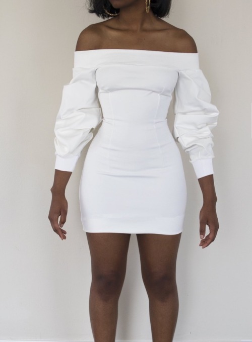 beyondbreyon: originallyamina: Me in Lerisa mini dress. Get yours at hanifa.co Omg the way it fitsss