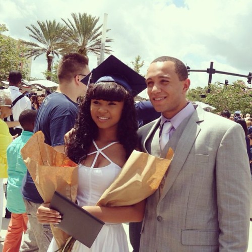 queensfinest98:     My baby @jayseabee23   Omg your graduation!