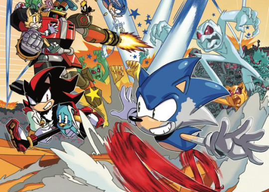 FIVE GOLDEN RIIIIINNNNGSSS — IDW Sonic #11 review (kinda late)