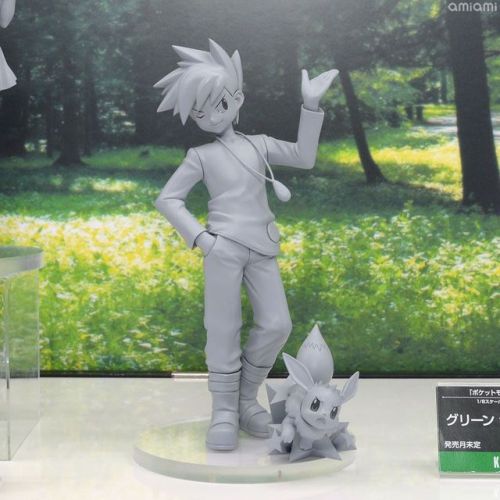 Images from the upcoming Pokémon ARTFX J Kotobukiya Green with Eevee figurine 