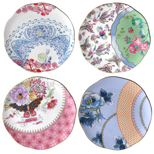 Reviving the old - my current favourite Wedgwood Butterfly Bloom Collection with vintage floral desi