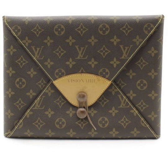 zegalba:Louis Vuitton: Monogram Visionaire Portfolio Envelope (1999)