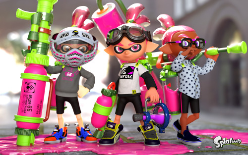 cestlaeevee:  Splatoon is exactly my aesthetic