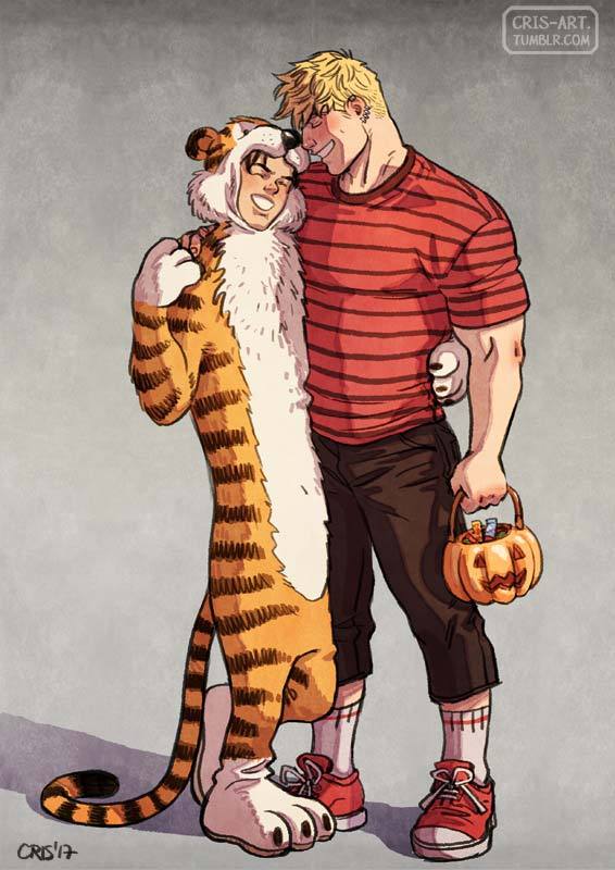 cris-art:Happy Halloween!!Here is a drawing to celebrate Halloween. I hope you can