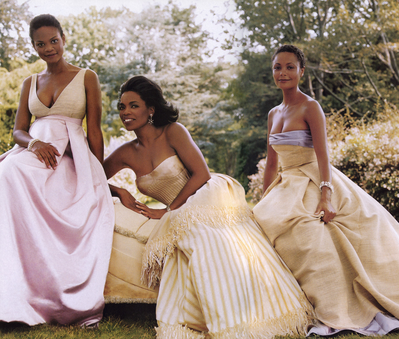 short-thvcknes:  allthingsblackwomen:   Kimberly Elise, Oprah, and Thandie Newton