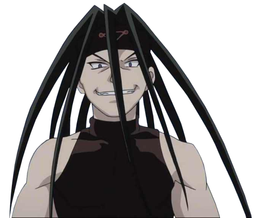 my good friend kira asked for some transparent pictures of envy from fma so!!! 