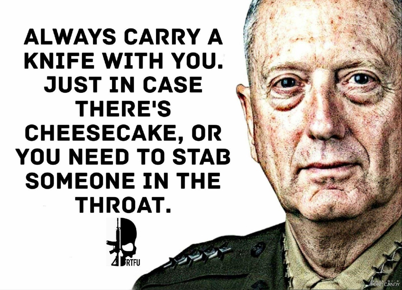Chaos for the win with another classic quote 