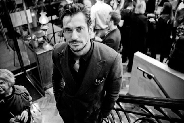 nachis:  David Gandy attends the launch party of The Jackal Magazine || 16/03/17