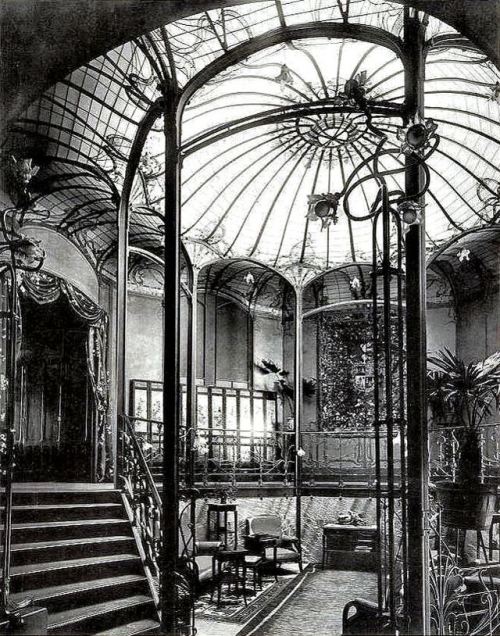 danismm:Victor Horta, Avenue Palmerston 4 in Brussels, Hall
