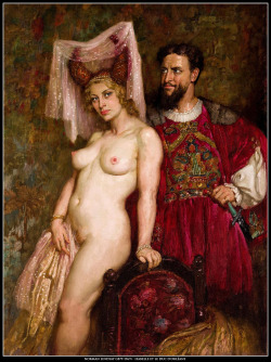 adhemarpo:  Norman Lindsay (1879-1969) - Isabelle et le duc d'Orléans 