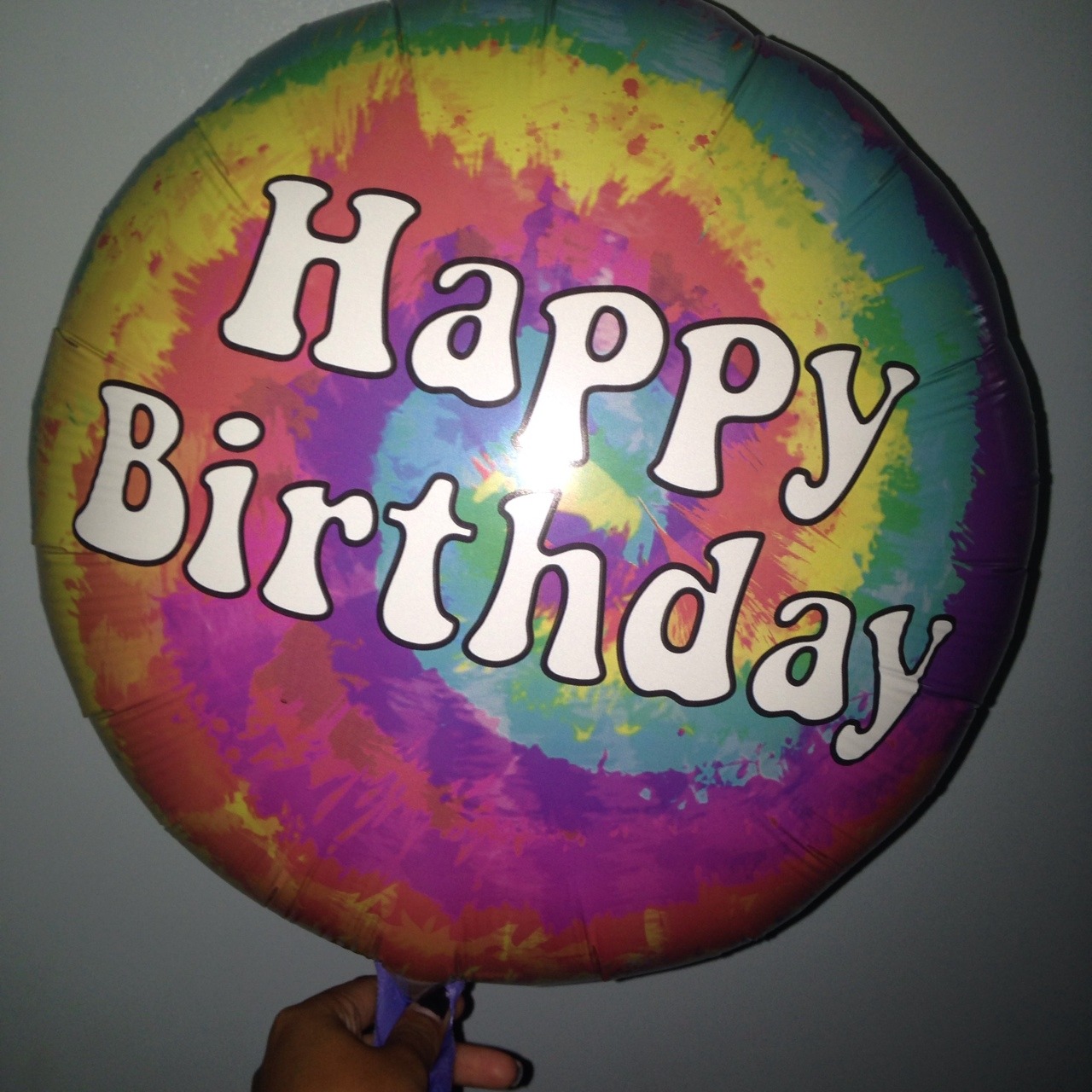 Got this really dope ballon for my birthday.