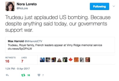 allthecanadianpolitics:“Never Forget” should mean that, not arming Saudi Arabia and applauding U.S. 