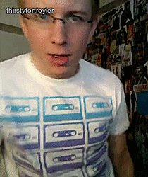 so-unable-to-even:  thirstyfortroyler:  The fabulous Tyler Oakley  Not enough cred is given to fetus Tyler 