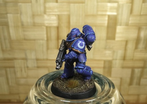 Primaris intercessor. With freehand and scratches 