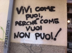 Il-Ragazzo-Diverso-Dal-Mondo:  Tumirendidebole:  Le Belle Scritte A Campobasso. 