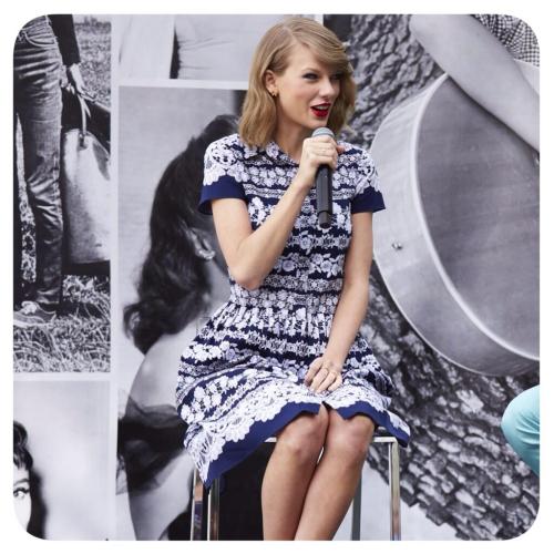 tswiftdaily:@Keds: Talking style, dreams and hashtags with @taylorswift13. #taylorforkeds