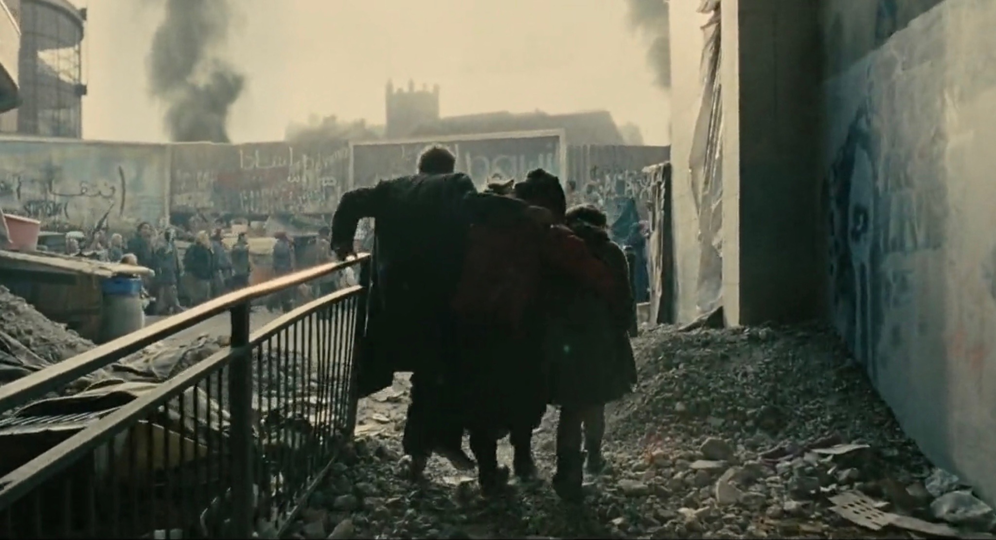 jasminejarss:Children of Men (2006) dir. Alfonso Cuarón“As the sound of the playgrounds faded, the despair set in. Very odd, what happens in a world without children’s voices.”