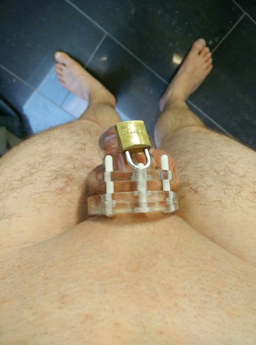 chastityboy1996:Safe and secure.  adult photos