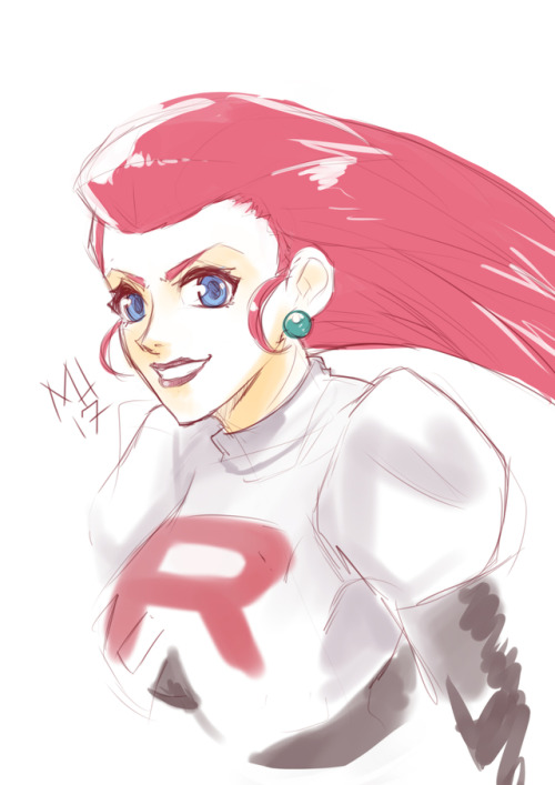 marshu:A quick team rocket girl.