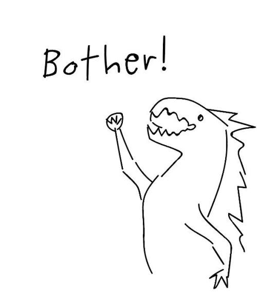 shittydinosaurdrawings:A response to the question “why bother?”