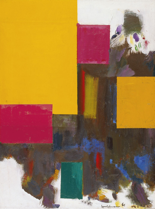 thetruthinpainting:  Hans Hofmann (German-American, 1880-1966), Untitled (Renate