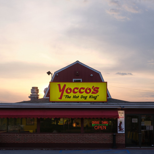 Five storefronts in Pennsylvania. 1) Yocco&rsquo;s, originally established in 1922 at its f