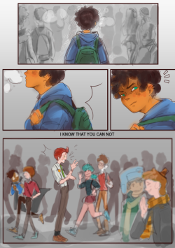 baka-liprikon:  Maxvid Week Day 3a funny fact:every time I hear Camp Camp School AU I imagine sheriffbuddy`s Hight School AUI promise to finish this comic somedaythere were 2 more pagesbut I did not even have time for these 2 page and the cover