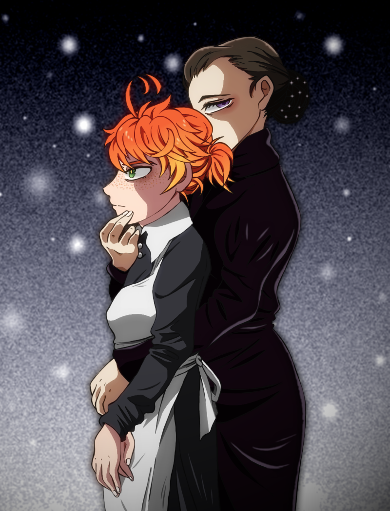 Promised Neverland – Mom comforts Emma – Apprentice Mages Lounge.