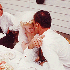 beauvelvet:   The Jewish wedding ceremony of Marilyn Monroe and Arthur Miller on July 1st, 1956.