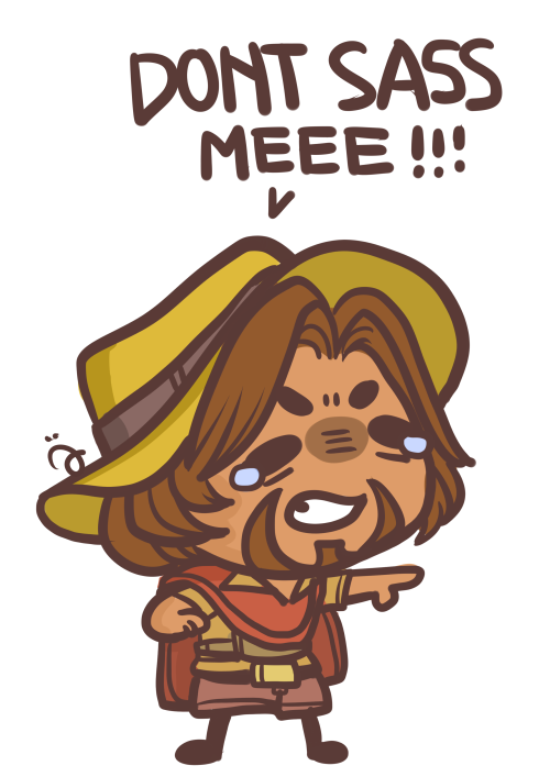 toodeepinthefandom:  smol mccree and smol hanzo are the best (made these to cheer you guys up from that last comics i made) 