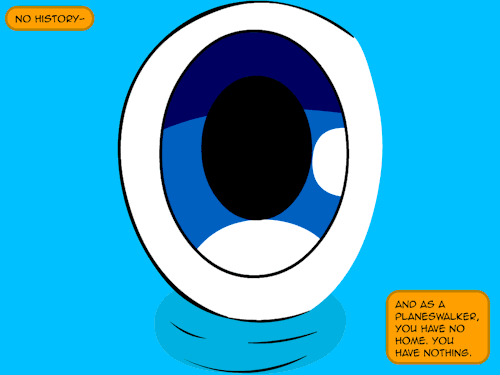 helpabluehorse:  How’s that for moving the plot?  Meeps!