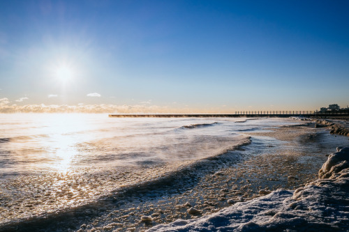 Winter SunriseElliot Park, Evanston