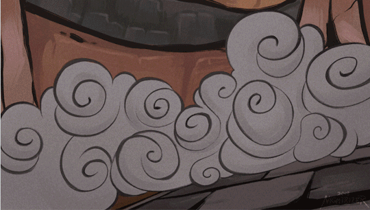 nightrizer: My finished part for Okami Rising Sun MAP!  c: The style was interesting to animate with, but it made everything more difficult as I had to clean everything up in Sai. Especially since I apparently thought it was a good idea to animate the