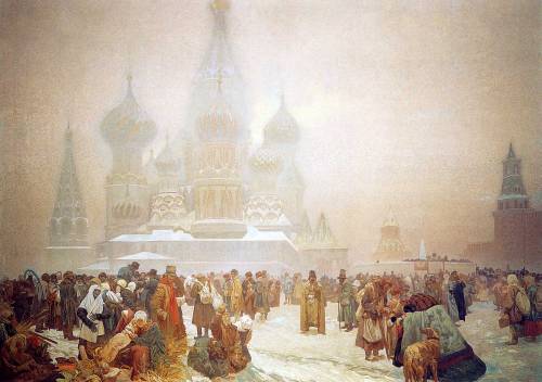 Alfons Mucha - The Abolition of serfdom in Russia (1914)